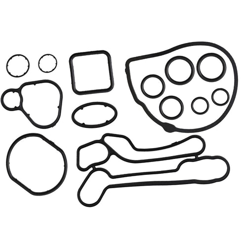 55354071 Engine Oil Cooler Gasket Seal O-Ring Kit Compatible with Aveo Cruze Sonic G3 Astra 55353331 55571687 55353321 55593191 24445723 55353328 ...