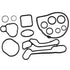 55354071 Engine Oil Cooler Gasket Seal O-Ring Kit Compatible with Aveo Cruze Sonic G3 Astra 55353331 55571687 55353321 55593191 24445723 55353328 ...