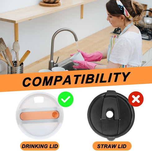 YQL 2Pcs Tumbler Lid Organizer for Cabinet,Space Saving Design Tumbler Lid Holder for Kitchen and Countertops Organization...