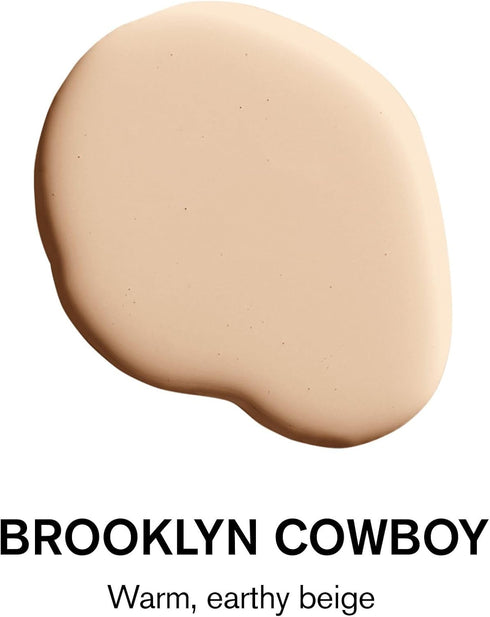BACKDROP | Premium Interior Paint | Large Adhesive Paint Swatch | BROOKLYN COWBOY — Warm, Earthy Beige | Sample...