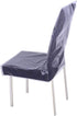 jezmozo Dining Chair PVC Plastic Covers-Heavy Duty Clear Slipcovers Seat Protectors Waterproof Covers 20" W x 19.3" D(Clear, 2)...