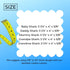 INSPIRED BY BABY SHARK FAMILY DADDY MOMMY SONG VIDEO SET OF 5 COOKIE CUTTER MADE IN USA PR1158...