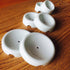 Set of 12 Fondant Forming Cups Button Shaped Drying Holder Sugar Flower Fondant Gumpaste Chocolate Forming Shaping Mold Cake Decorating Tools by E...
