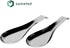 Stainless Steel Spoon Rest-Spatula Ladle Holder Set of 2 Stainless Steel Utensil Spoon Rest Holder Brushed Finish Dishwasher Safe Serving Cooking ...