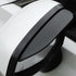 Car Rearview Mirror Rain Eyebrow Shield,Car Mirror Rain Protector Film,Mirror Visor Guard for Most Car, Truck and SUV (Solid Black, 2PC)...