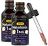 Carlyle Kids Melatonin Liquid | 1 fl oz | Two Pack | Fruit Flavor | Drug Free Childrens Supplement...