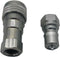 Quick Disconnect Hydraulic Coupler/Coupling 7241-B 1/4 Inch NPT (1 Set)...