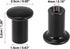 X AUTOHAUX Black Aluminum Alloy Handbrake Spin Turn Knob Button for Toyota for Scion FR-S 2013-2016 for Toyota 86 2017-2021 for Subaru BRZ 2013-20...