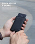 VULKIT Credit Card Holder RFID Blocking Leather Automatic Pop Up Wallet Aluminum Slim Pocket Business Card Case...