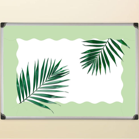 Fancy Land Mint Green Bulletin Board Border Scalloped Border Trim for Classroom 52ft One Roll...