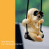 Labrador Retriever Car Mirror Hanging Accessories Cute Swinging Dog Rear View Mirror Accessories for Men & Women...