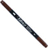 Tsukineko Dual-Ended Fabrico Marker Color-Fast, Chocolate...