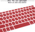 HRH Silicone Keyboard Cover Skin for MacBook Air 13,for MacBook Pro 13/15/17 (with or w/Out Retina Display, 2015 or Older Version),for iMac Older ...