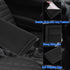 X AUTOHAUX 4pcs Universal Black Car Safety Seat Belt Pads Cover with Soft Polyester Fiber Auto Seatbelt Shoulder Pad for More Comfortable Driving...