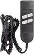 Fromann Recliners Remote Hand Control Handset 180 Degree 5 Pin 4/6 Button with 90 Degree Extension Cord for Power Sofa and Lift Chairs...