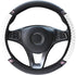 Bling Steering Wheel Cover, Universal 15 Inch Soft PU Leather with Colorful Rhinestones, Crystal Diamond Elastic Steering Wheel Protector, Sparkly...