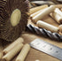 Wooden Dowel Pins 1/4"(6mm), Hardwood Made Tapered Wood Fluted Dowels Rods for Woodworking DIY Projects 200 Pcs...