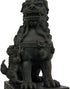 YTC Summit International, Inc. Pair of Chinese Lions Stone Guardian Statue on Engraved Base Figurines Set of 2...