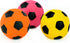 CHIWAVA 3PCS 2.7'' Squeak Latex Dog Toy Football Chew Fetch Throw Ball for Medium Dogs Interactive Play...