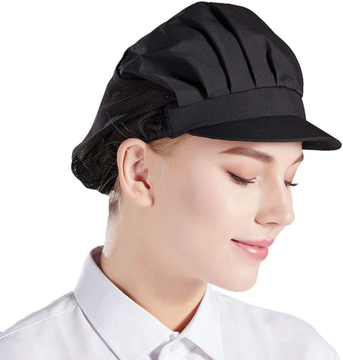 Nanxson 3pcs Chef Hat Kitchen Cooking Chef Cap Food Service Hair Nets CF9033...