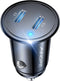 AINOPE 56W Car Charger USB C Adapter, Super Fast PD & QC 3.0 USB C Car Charger Fast Charging, Smallest All Metal USB C Fast Car Charger Fit for Sa...