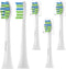 5 Pack Replacement Heads Compatible with 7am2m AM101/AM105 Electric Toothbrush,White...