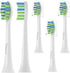 5 Pack Replacement Heads Compatible with 7am2m AM101/AM105 Electric Toothbrush,White...