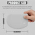 Sapid Flexible Curved Edge Silicone Bowl Scraper(5.98"x4.3"), Food Grade Dough Scraper for Baking Sourdough Bread, Cake, Multipurpose Kitchen Dish...