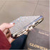 LUVI for iPhone Xs Max Case Luxury Fashion Glitter Sparkle Bling Glossy Crystal Rhinestone Artificial Diamond Protective Cover with Soft TPU Elect...