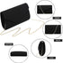 Clutch Purse Evening Bag for Women, Envelope Handbag With Detachable Chain for Wedding Party Bridal Purse...