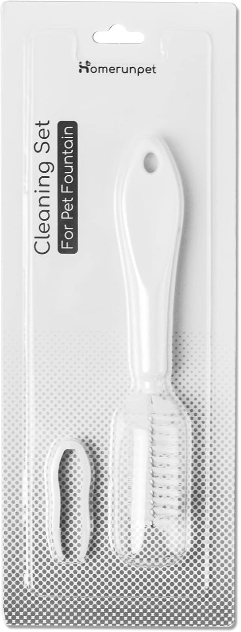 Homerunpet Pet Water Fountain Cleaning Kit, Brush and Tweezers, Fit Most Pet Water Fountains...