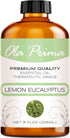 Ola Prima Oils 8oz - Lemon Eucalyptus Essential Oil - 8 Fluid Ounces - Lemon Eucalyptus Oil...