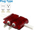 ROAD WARRIOR International Travel Plug Adapter Europe/UK/Australia/USA/India/China Does Not Convert Voltage Slim RW101CR...