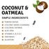 Pet Sponge with Soap-Infused | Coconut Oatmeal Formula for Cats & Dogs | Simple Ingredients & Soothes Skin | 10+ Washes, brown...