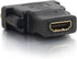 C2G Legrand DVI to HDMI Cable Adapter, DVI-D Female to HDMI Female Adapter, Black HDMI Adapter Cable for Bi-Directional Adapter Cable, 1 Count, C2...