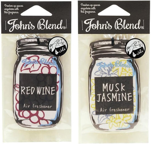 John's Blend Paper Air Freshener - Red Wine...