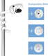 Baby Monitor Mount Fit for CF6850/HB6550/HB65/HB6339/HB6081/HB40, Flexible Camera Mount for Crib, Adjustable and Easy-to-Install?No Tools or Wall ...