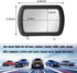 Car Sun Visor Vanity Mirror, Clip-on Rear View Sun-Shading Cosmetic Mirror with HD Glass, Auto Sun Visor Makeup Mirror, Universal Interior Car Acc...