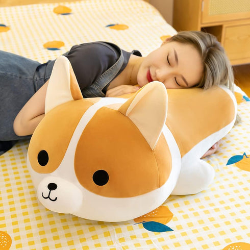 Corgi Stuffed Animal Soft Corgi Dog Plush Toys, Cute Shiba Inu Akita Plush Pillow Gifts for Kids and Girls(15.7inch/40cm)…...