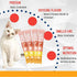 Lickable Cat Treat Pouches for Indoor Cats - All Natural Chicken Puree Tube Treats - Kitten and Senior Soft Wet Cat Food - Grain Free, Lysine, Tau...