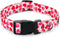Valentine's Day Dog Collar, Cute Adjustable Heart Collar for Boy and Girl Dogs, Dog Collar with Strong Plastic Buckle - for Small Medium Large Pet...