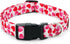 Valentine's Day Dog Collar, Cute Adjustable Heart Collar for Boy and Girl Dogs, Dog Collar with Strong Plastic Buckle - for Small Medium Large Pet...