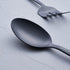 Matte Black Large Serving Utensil Set, FULLYWARE Stainless Steel Large Hostess Serving Set, include Serving Spoon, Slotted Serving Spoon, Serving ...