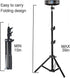 Projector Tripod Stand, Portable Tripod Mount Floor Stand 17" to 39", Folding Floor Tripod Stand, Outdoor Stand for Small Projector,Camera, Webcam...