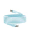 Belkin BoostCharge (2M/6.6ft) Braided USB-C to USB-C Cable for iPhone 15, iPhone 15 Pro, iPhone 15 Pro Max, iPhone 15 Plus, Galaxy S24, S23, Note1...