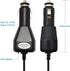 Talentcell 12V Lithium Battery Pack Car Charger, 12.6V/1A DC 5.5mm x 2.1mm Car Charger Adapter for 3S 12V Rechargeable Li-ion Batteries, Black...