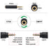 Padarsey 3.5 mm to RCA AV Camcorder Video Cable 3.5mm Male to 3RCA Male Plug Stereo Audio Video AUX Cable for Smartphones,MP3, Tablets,Speakers,Ho...