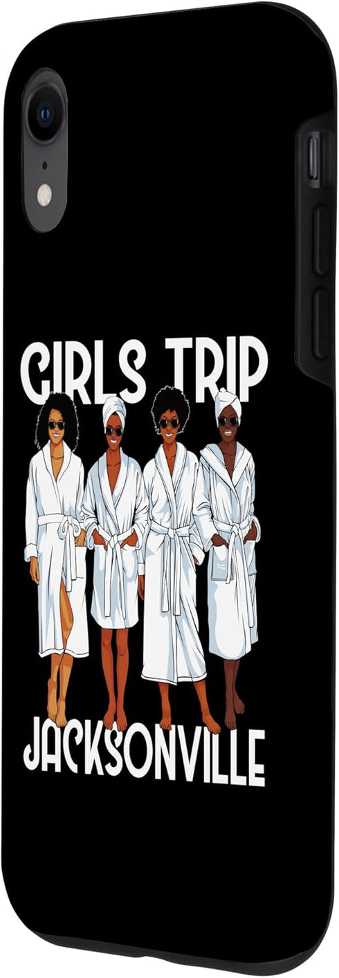 iPhone XR Girls Trip 2024 Jacksonville Black Melanin Women Spa Relax Case...