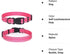 Mile High Life | Nylon Night Light Glow Collar for Medium Dogs | Reflective Band Cat Collar | Fluorescence self-luminescence Strap Puppy Collar | ...