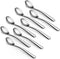 Coffee Spoons,8-Piece GLAMFIELDS 6.15" Teaspoons with a Long Handle, Demitasse Espresso Spoons Set Food Grade Stainless Steel Small Serving Spoons...